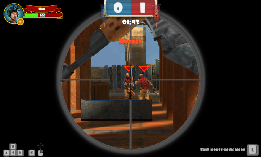 be the best sniper out there, Sniper 3d Clash show us your snipping skills